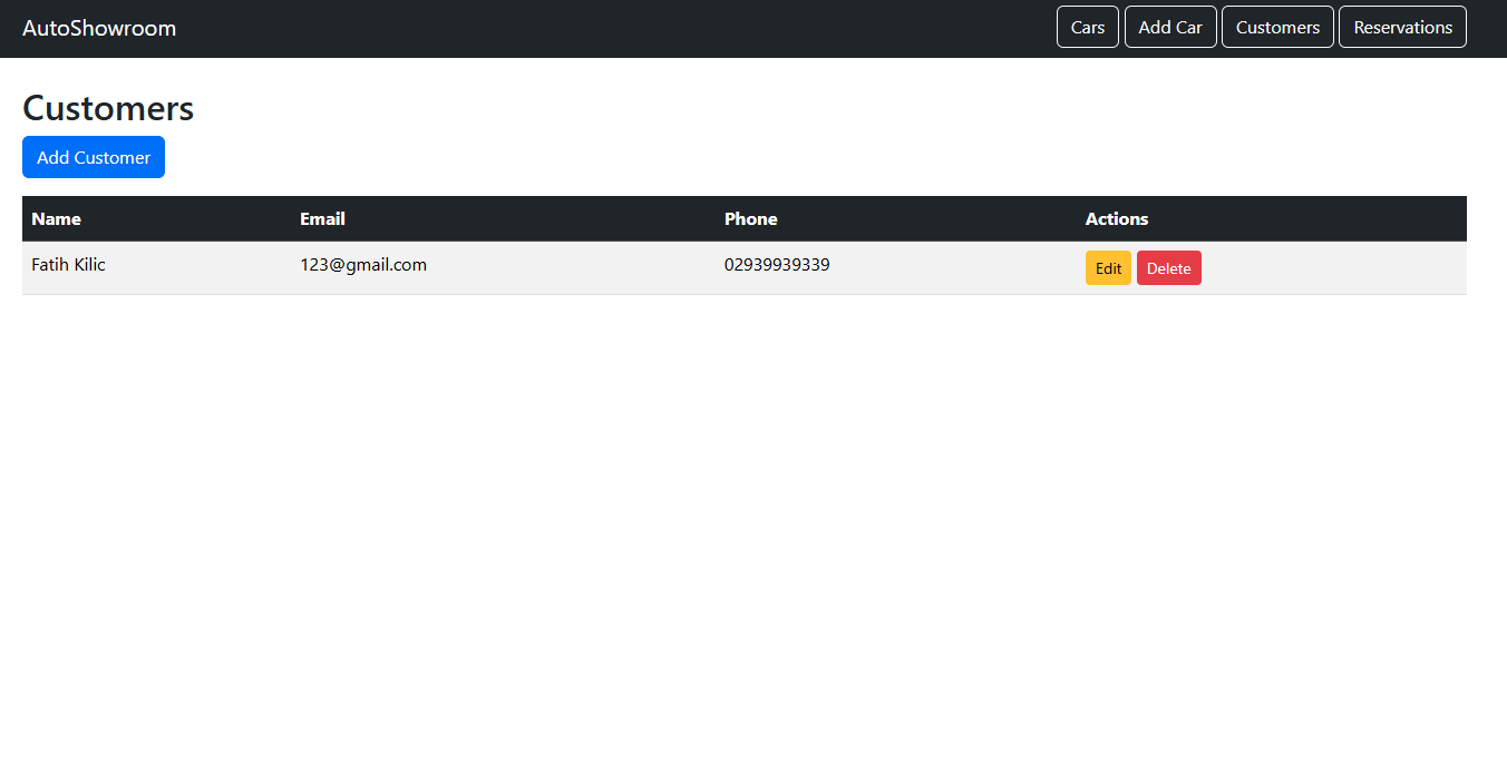 Showroom screenshot 3